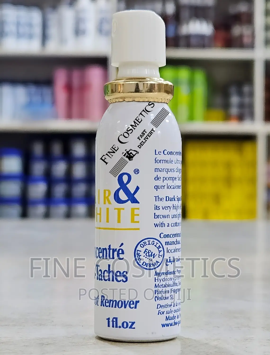 ORIGINAL Fair and White Anti-Taches Dark Spots Remover Spray
