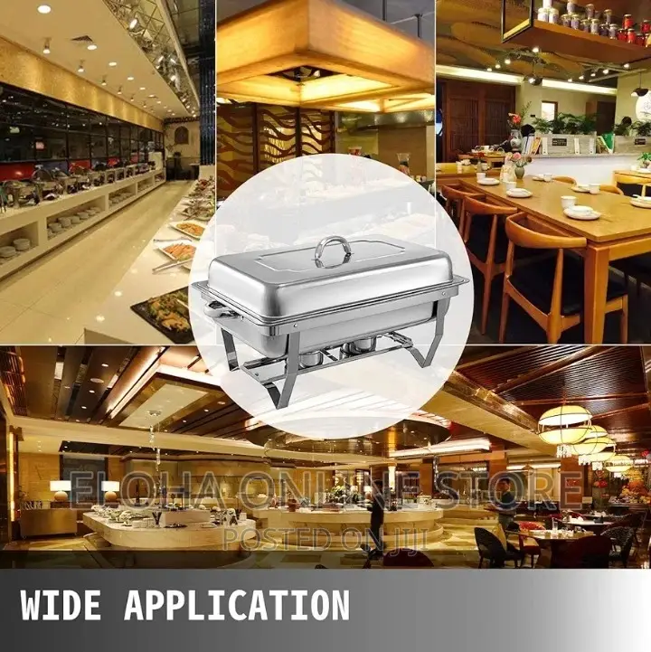 Tripple Compartments Stainless Steel Chafing Dishes