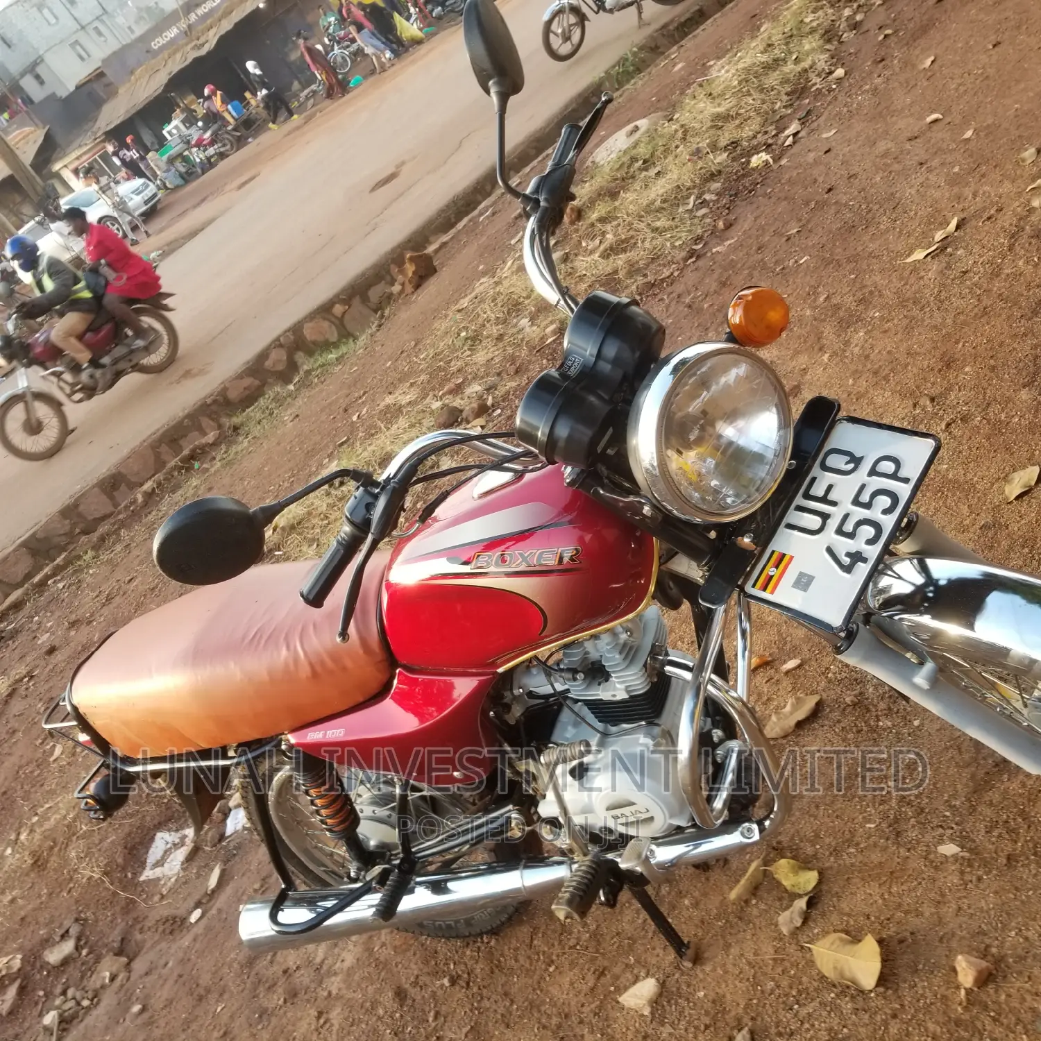 Bajaj Boxer 100 2023 Red