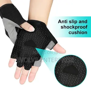 Half Finger Gloves Gym Fitness Anti-Slip