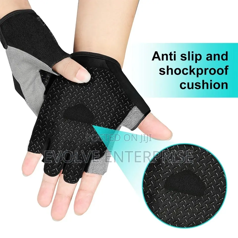 Half Finger Gloves Gym Fitness Anti-Slip