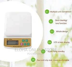 Electronic Compact Kitchen Digital Scale