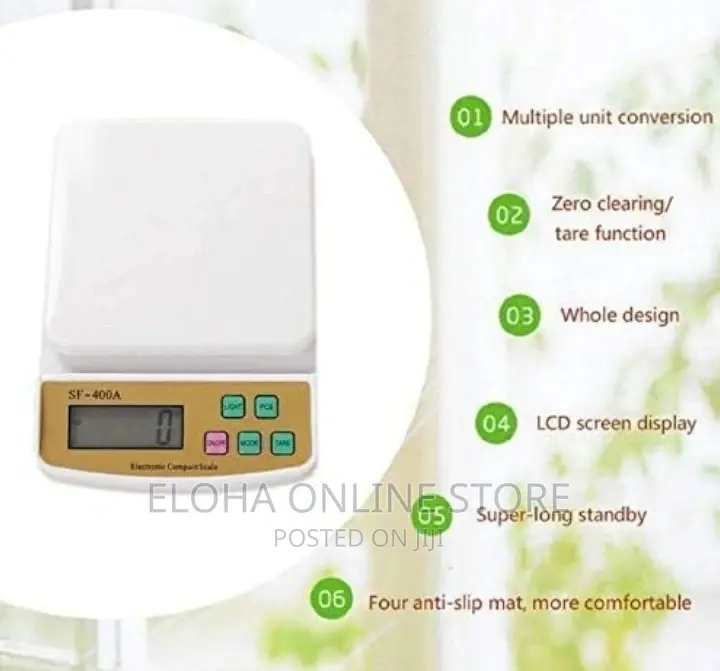 Electronic Compact Kitchen Digital Scale