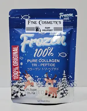 FROZEN 100% Pure Collagen Tri-peptide Powder For Skin + Hair