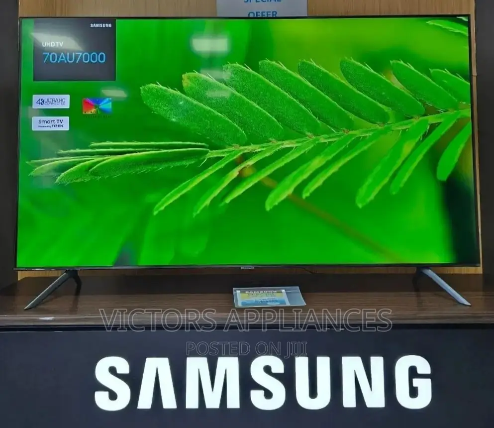 65inches Samsung Crystal Uhd Smart TV Powered by Tizen