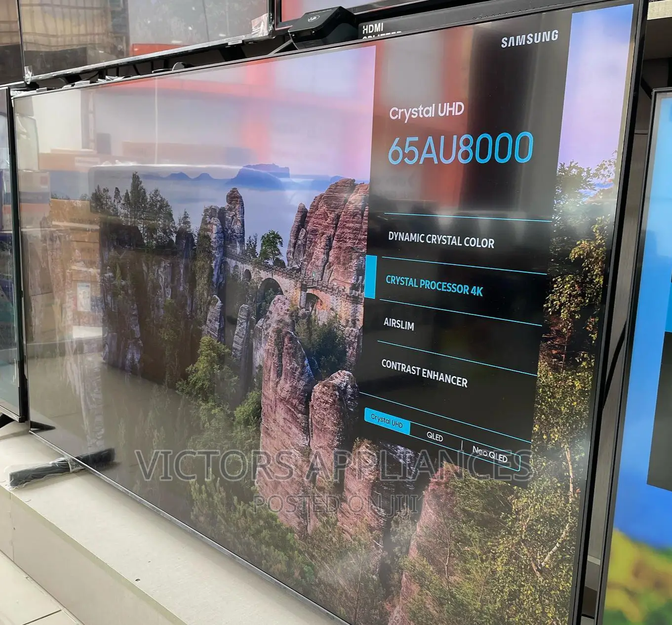 55inch Samsung Crystal Uhd Smart TV New Model