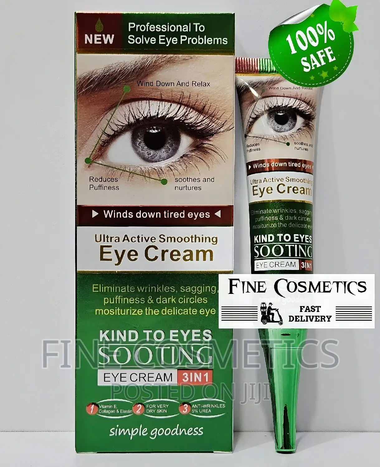 EYE CREAM |Kind to Eyes 3IN1 Care for Sagging Under Eye Skin