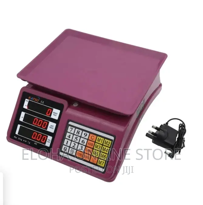 Digital Price Computing Scale With LED Display