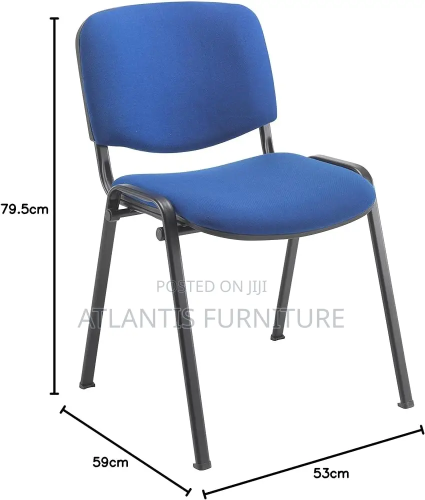 Visitors Chair (Blue Colour)