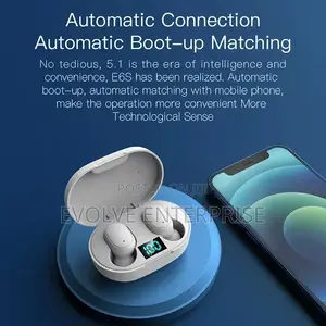 E6S Wireless Bluetooth Earphone
