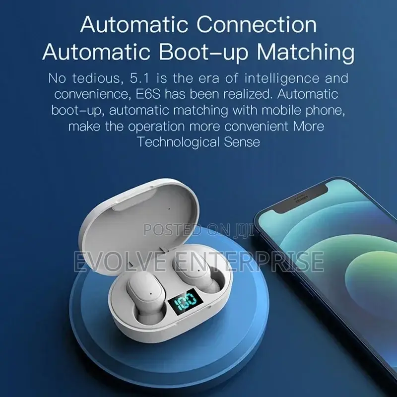 E6S Wireless Bluetooth Earphone