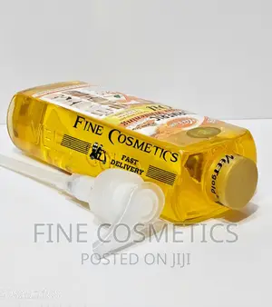 ORIGINAL Veet Gold 7days Turmeric Super Whitening Oil + Pump