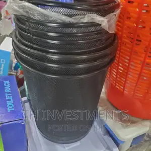 Metalic Waste Bin.