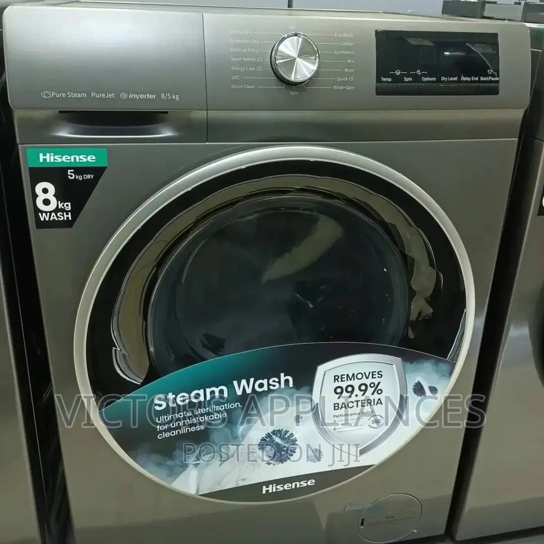 Hisense 8kg 2in1 Washing Dryer Frontloader Washing Machine