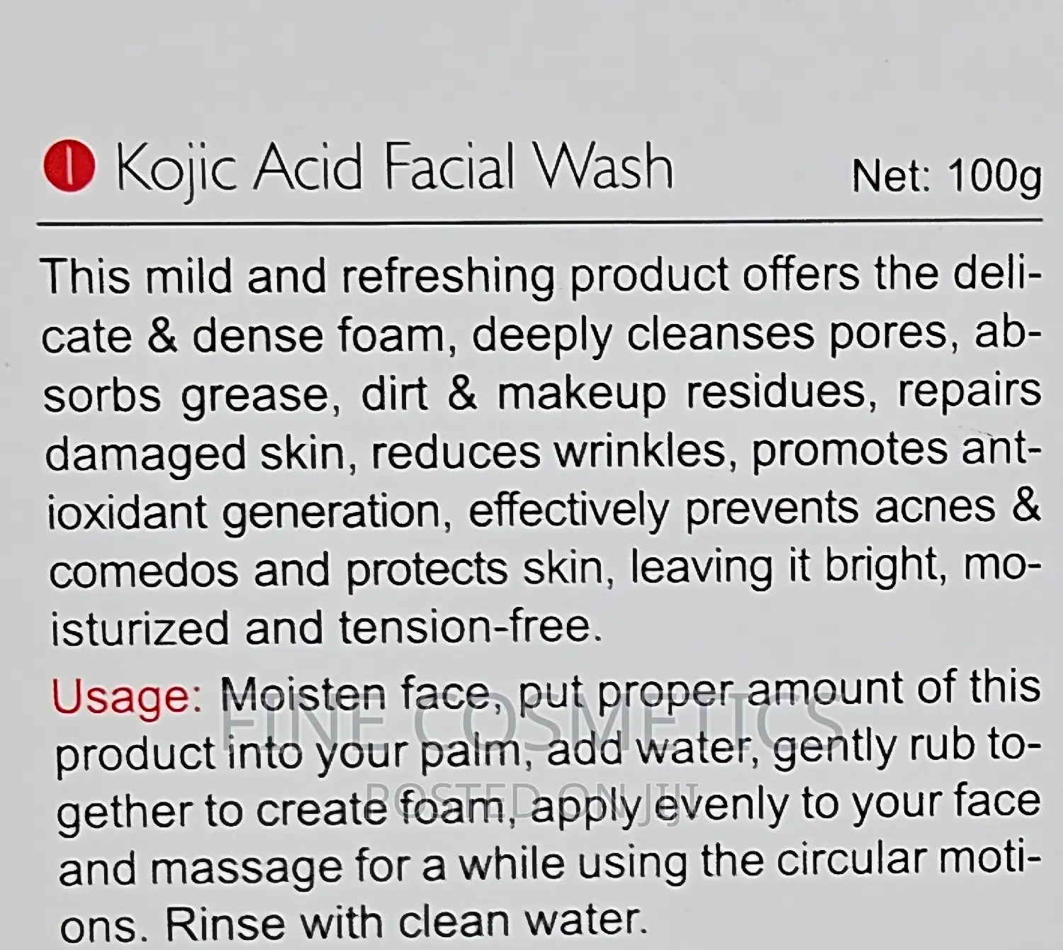 KOJIE SAN |Kojic Acid Blackspot Skin Care Series 5pieces SET