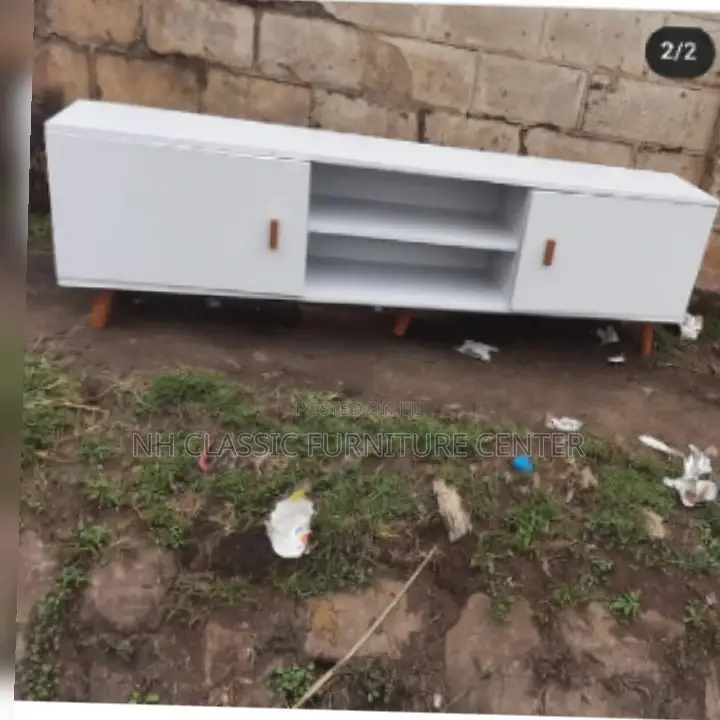 White TV Stand
