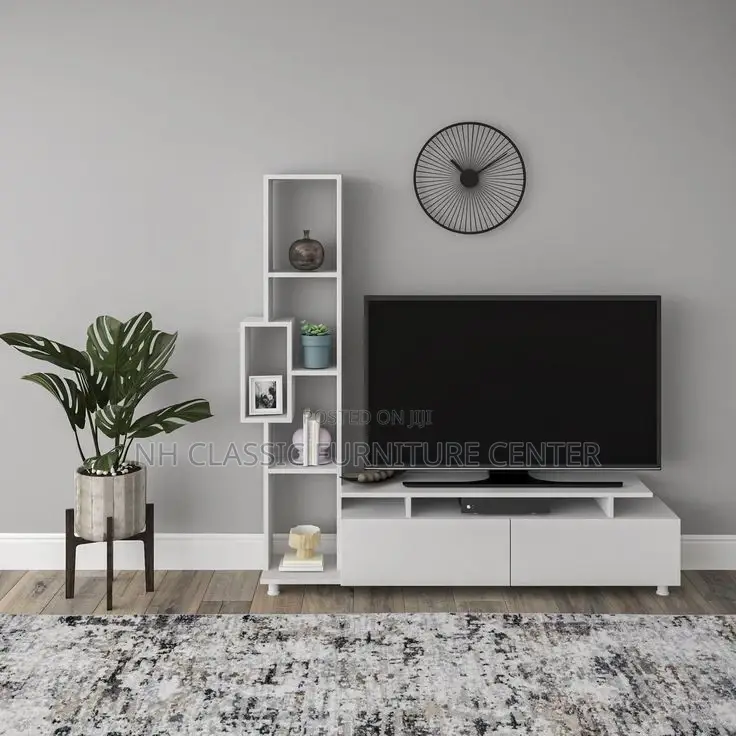 White TV Stand