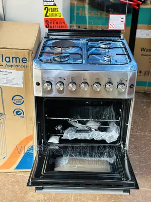 Blueflame Cooker With 3+1 60x60cm Stainless Steel Body