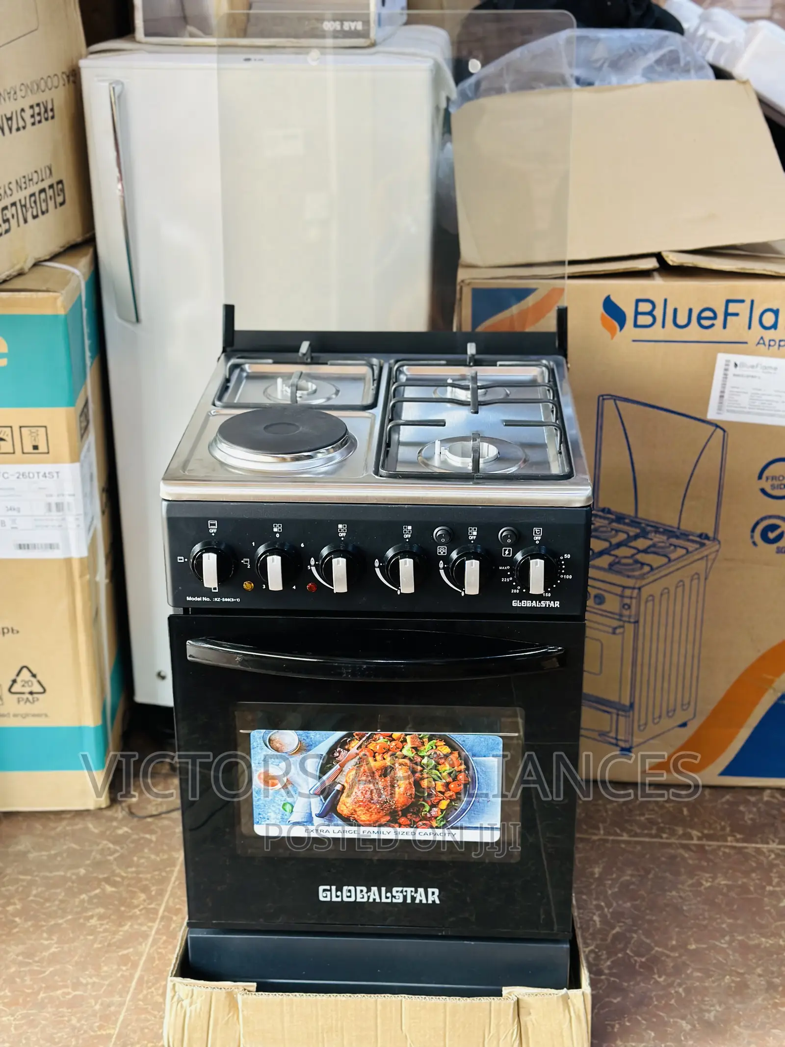 GLOBALSTAR Cooker 3gas 1 Electric 50x50cm