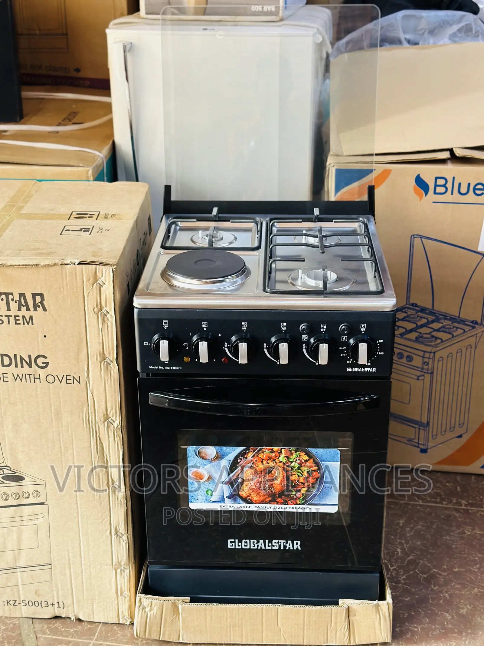 GLOBALSTAR Cooker 3gas 1 Electric 50x50cm