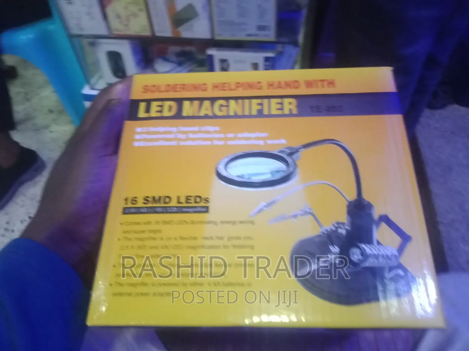 Led Magnifier Soldering Helping Hand