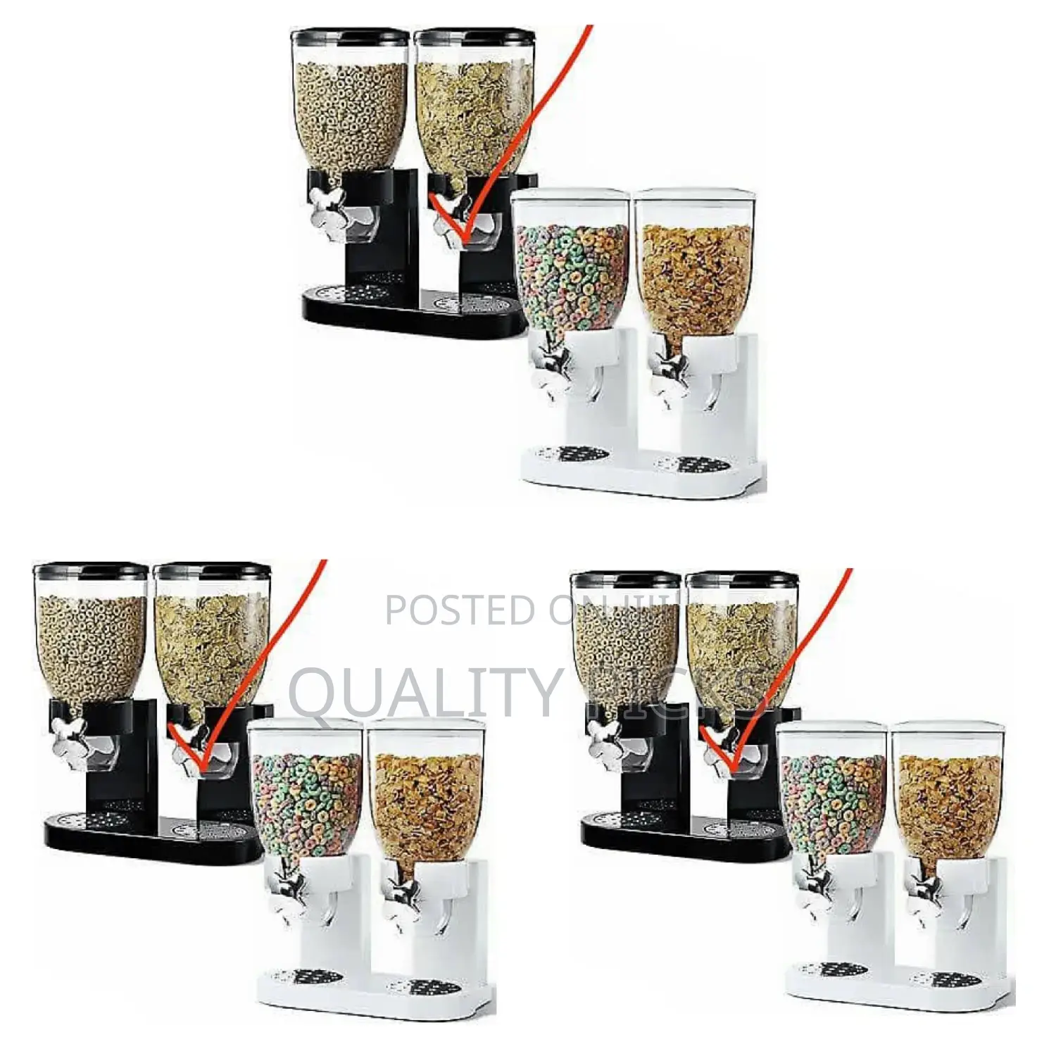 Glass Dry Food Dispenser
