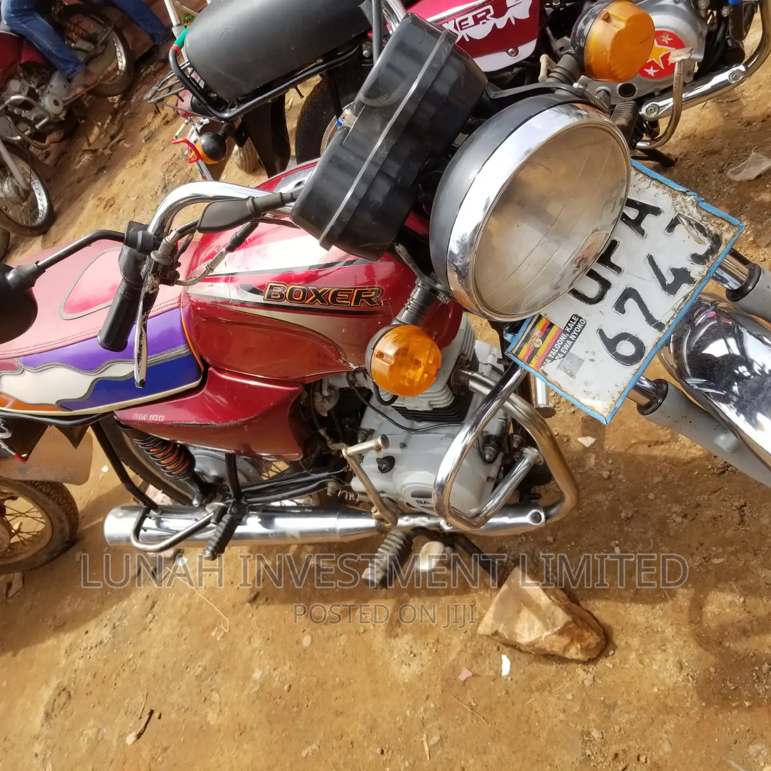 Bajaj Boxer 2021 Red