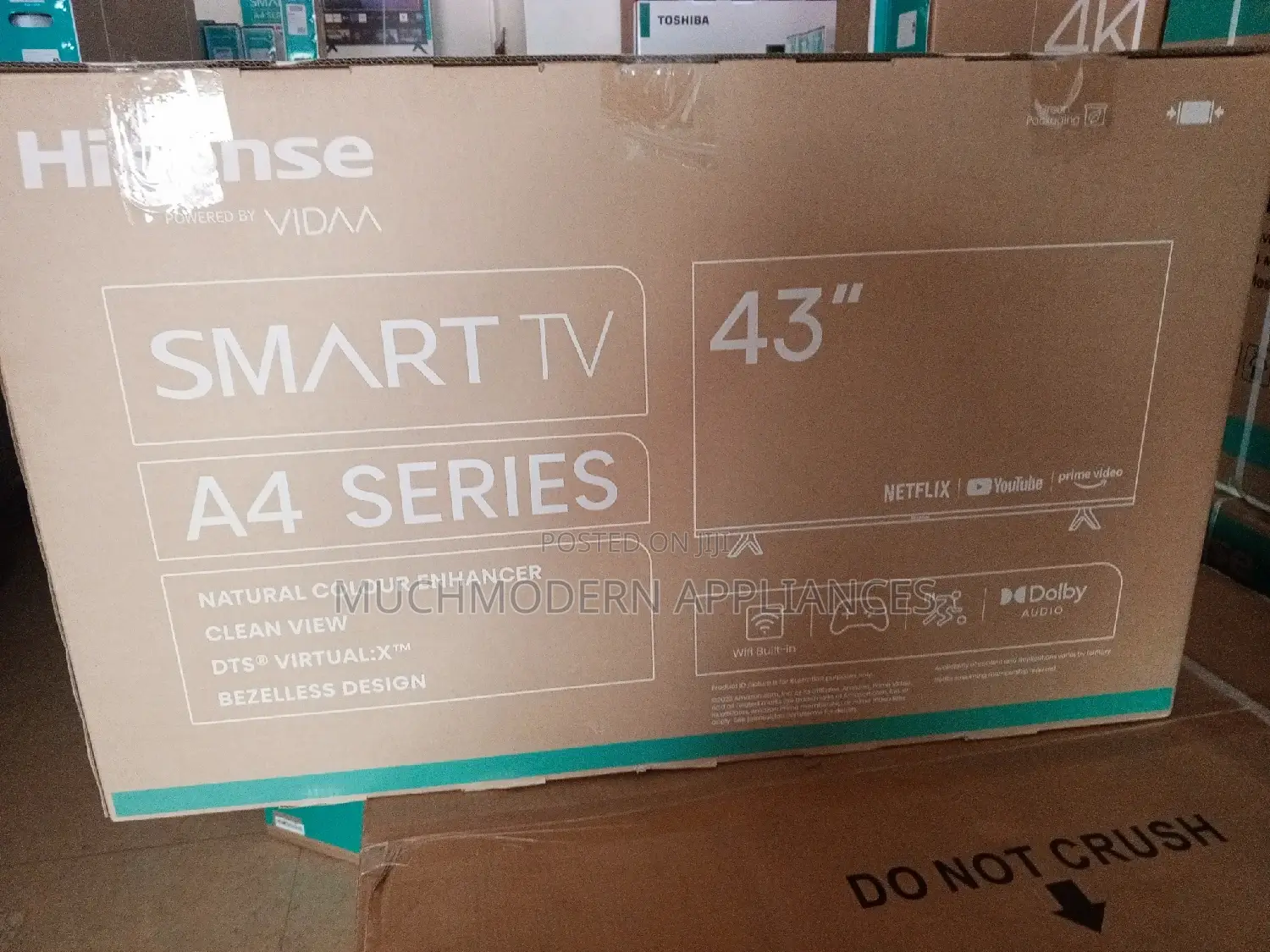 Hisense 43 Inches Smart Vidaa Tv