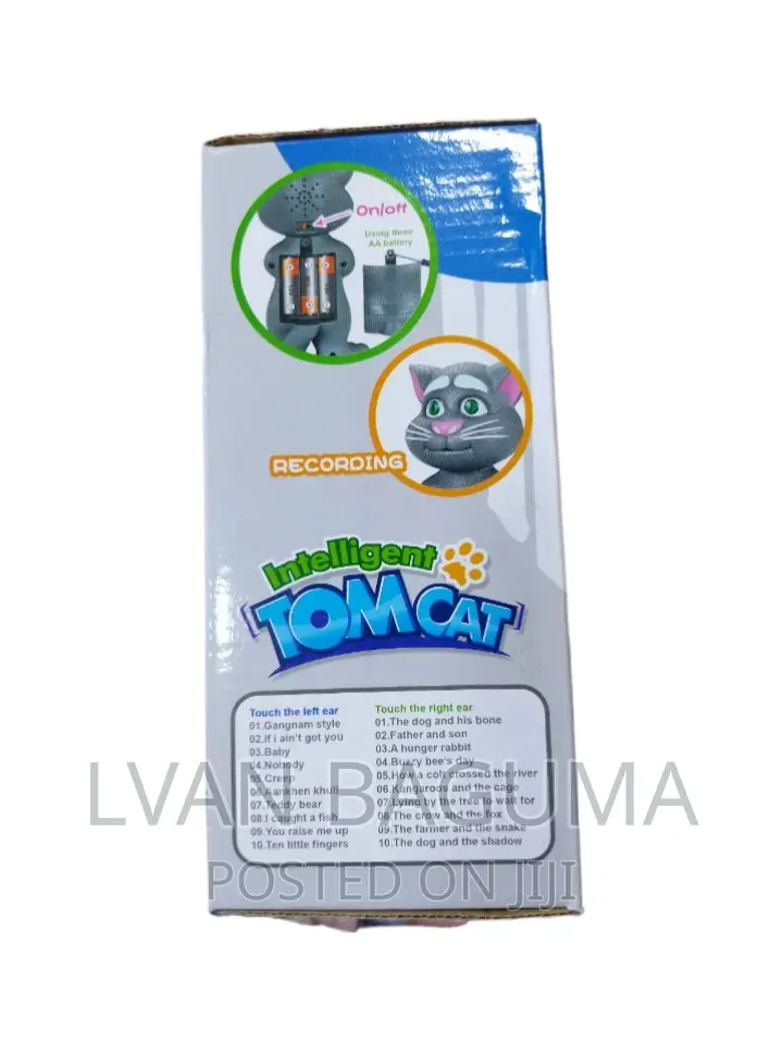 Intelligent Tom Cat Toy for Kids - Battery Powered