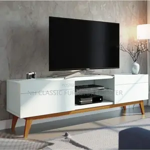 Modern Tv Stand White in Colour