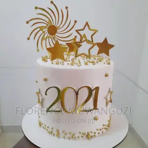 Merry Christmas And Happy New Years Cake