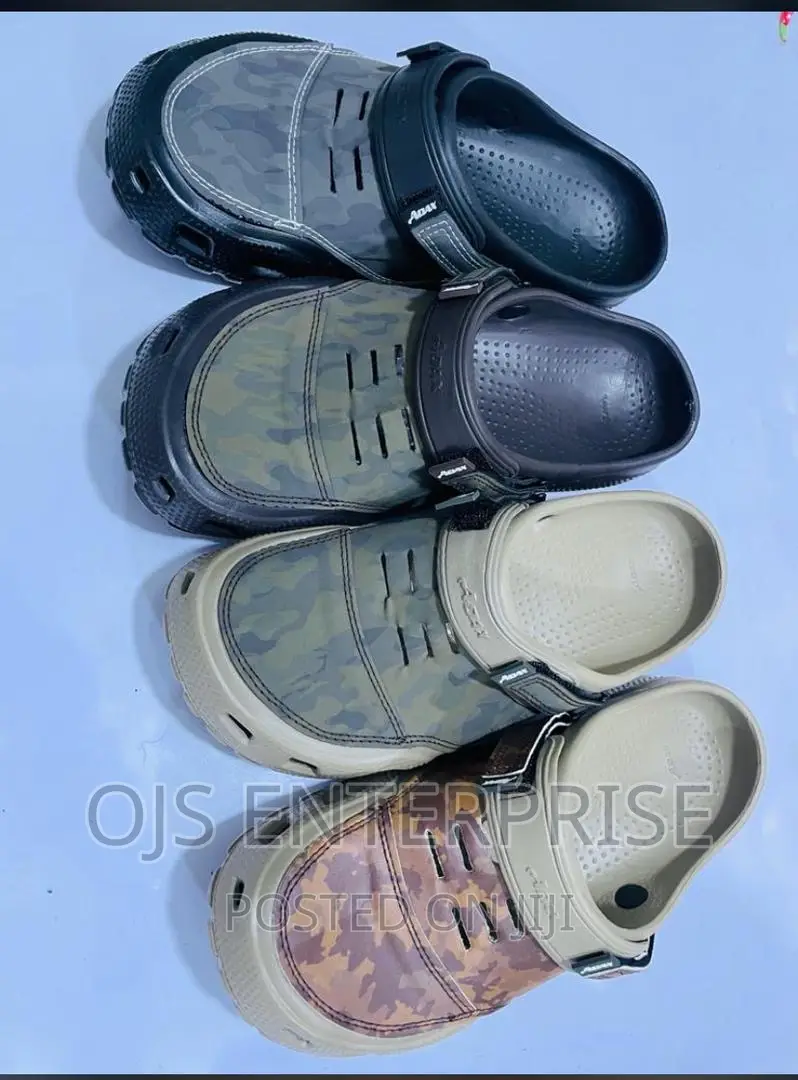 Suede Crocs