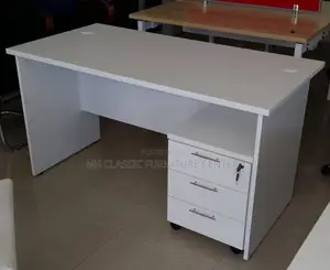 White Office Table