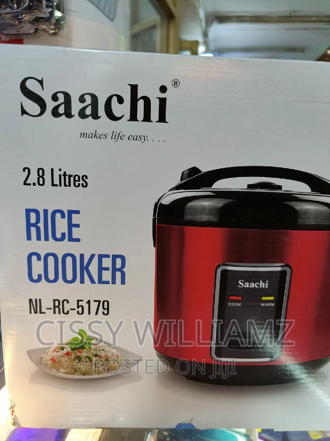 Saachi Electric Rice Cooker/2.8l Rice Cooker/Rice Cooker