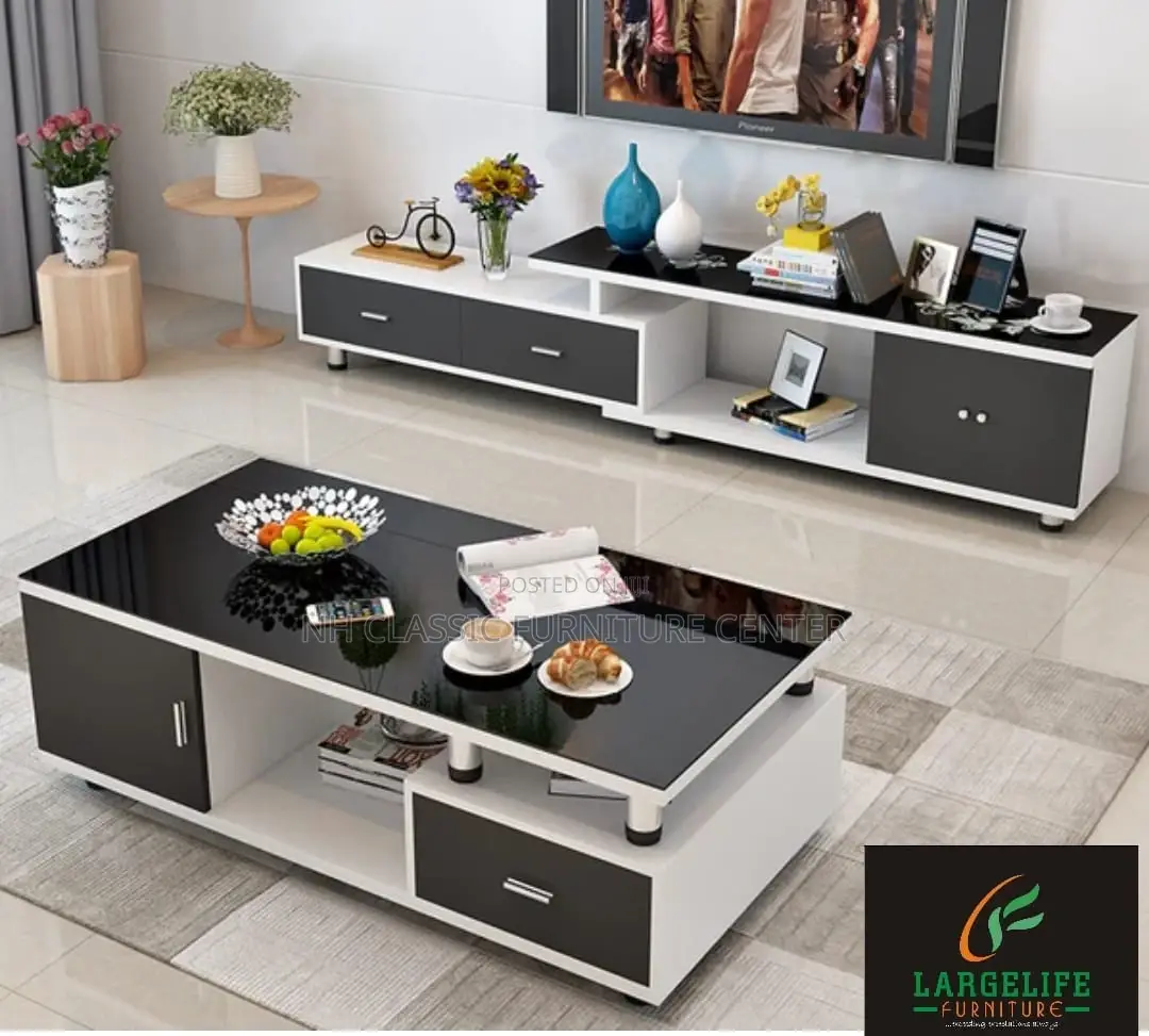 Center Table and Modern Tv Stand