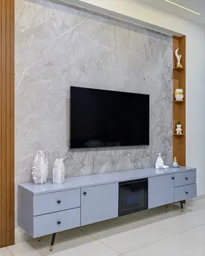 White TV Stand