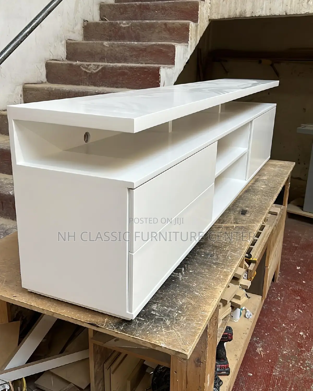 White Tv Stand