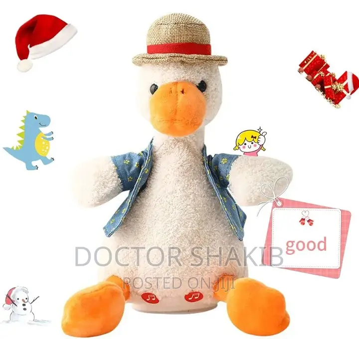 Repeated Kid's Lovely Talking Duck