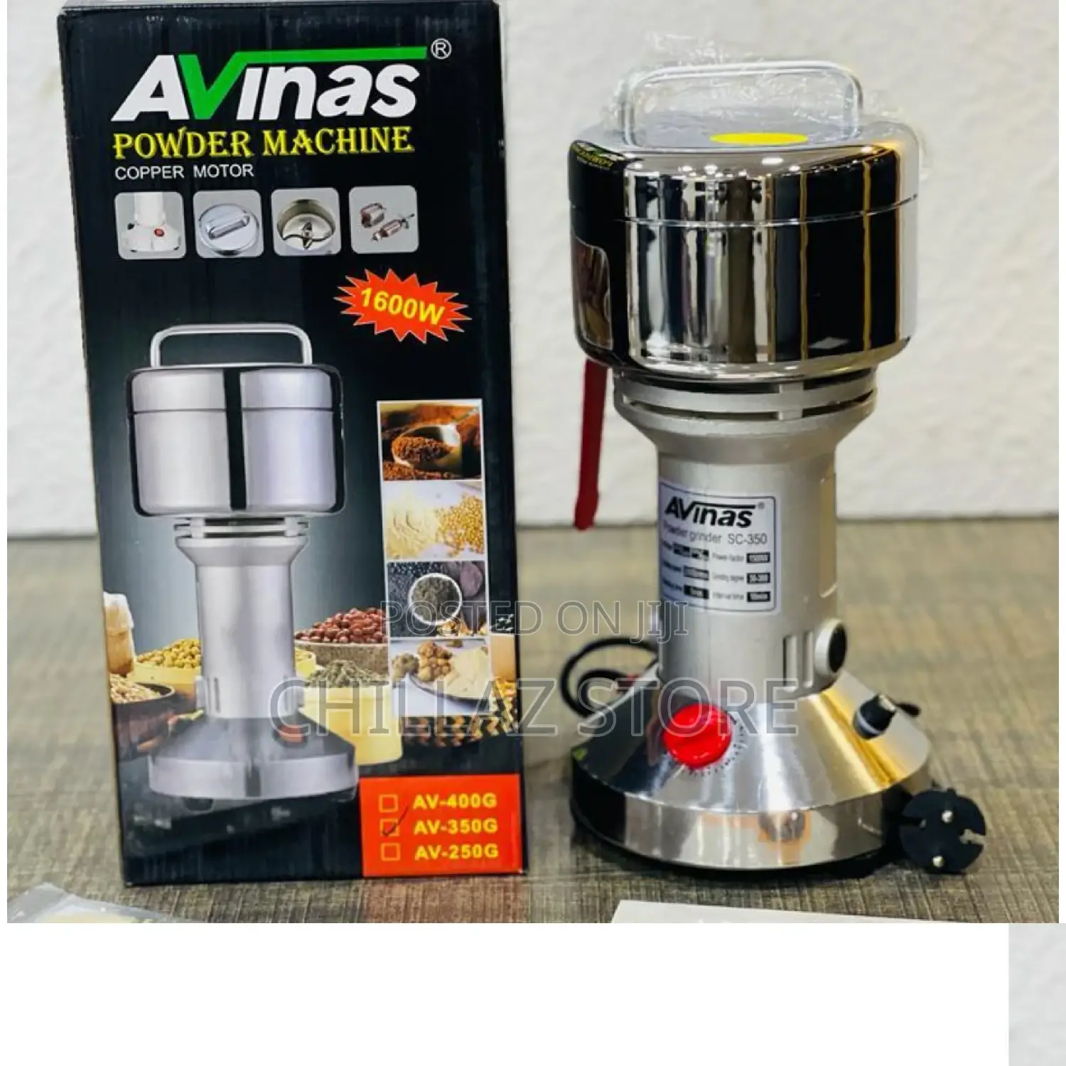 Avinas Electric Powder Grinder Machine.