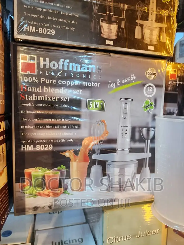 New 5 in 1 Hoffmans Blender and Mixer