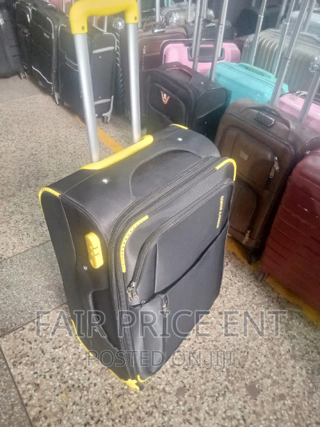 Vip Classy Original Portable Suitcase. Small( Yellow)