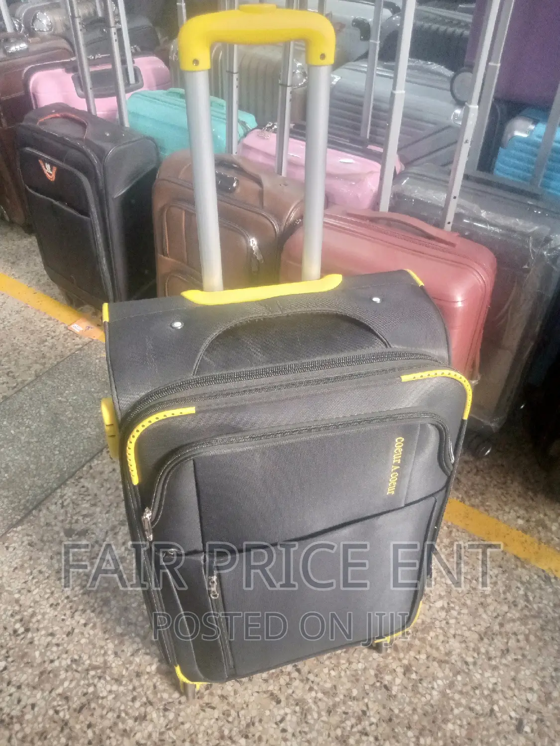 Vip Classy Original Portable Suitcase. Small( Yellow)