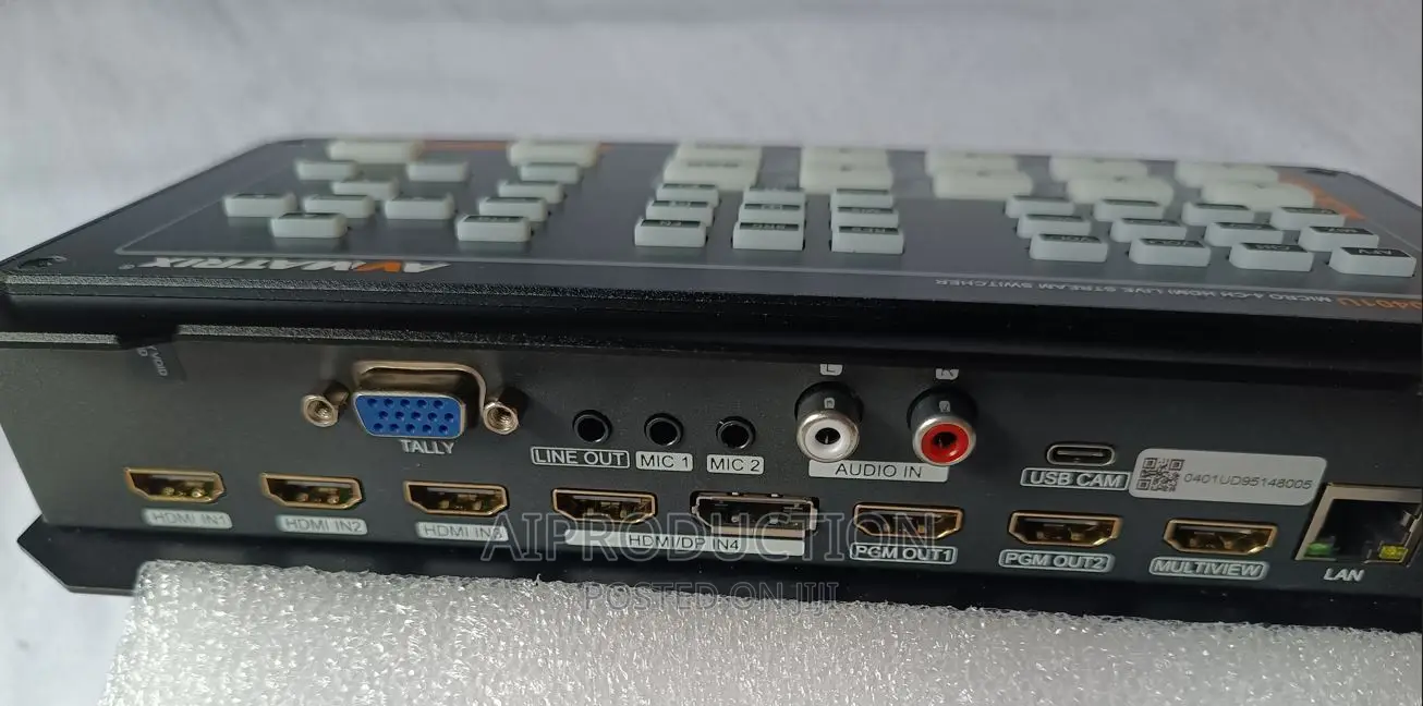 Avmatrix Hvs0401u 4channel Hdmi/Dp Video Swither for Hire