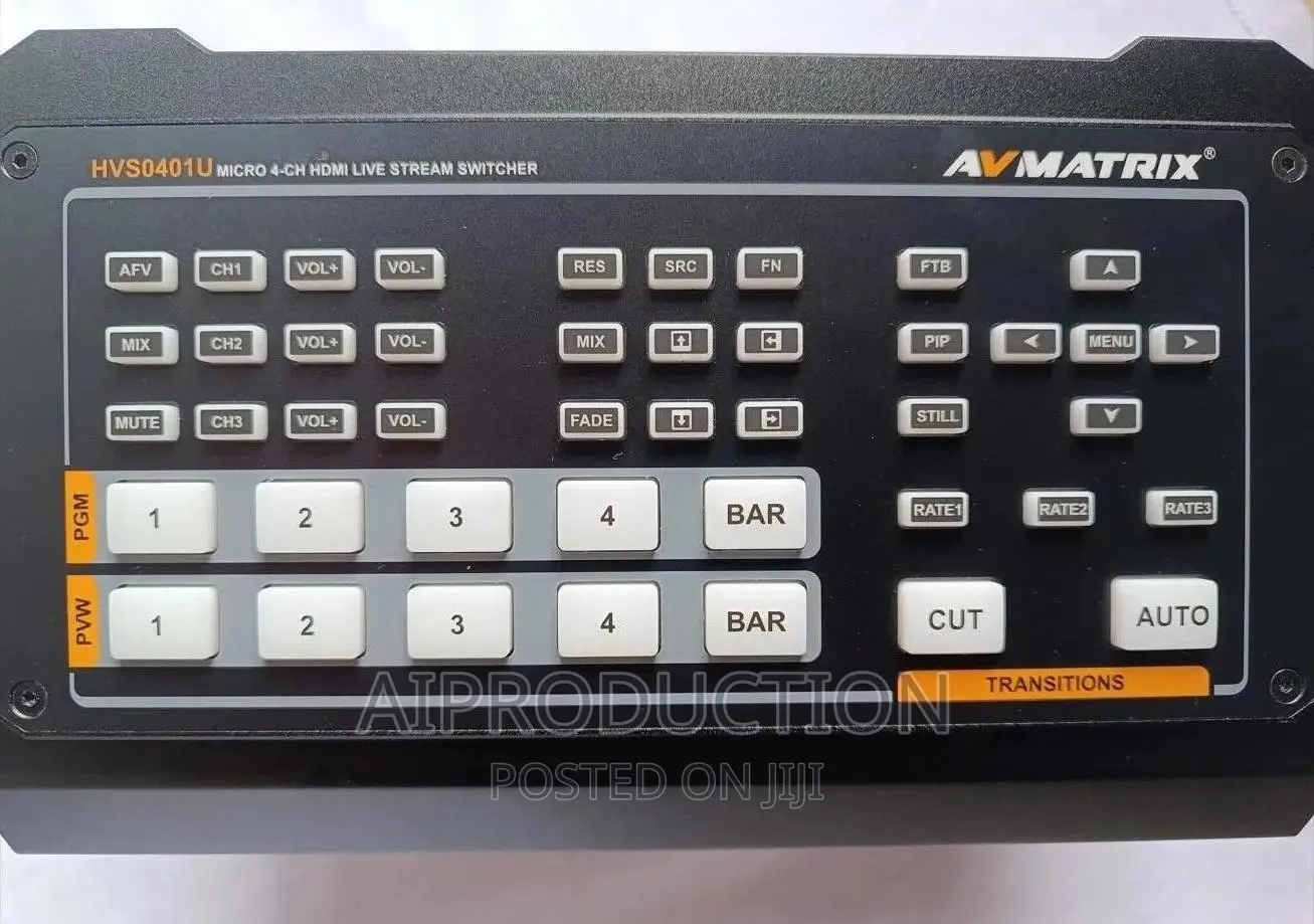 Avmatrix Hvs0401u 4channel Hdmi/Dp Video Swither for Hire
