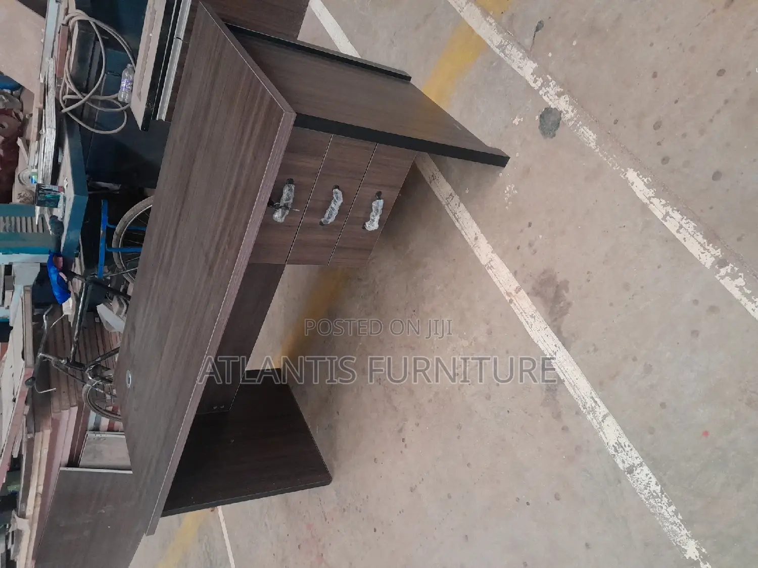 Malaysian Office Table (1.60meter)With Side Drower