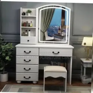 White Dressing Mirror