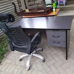 Black Office Table