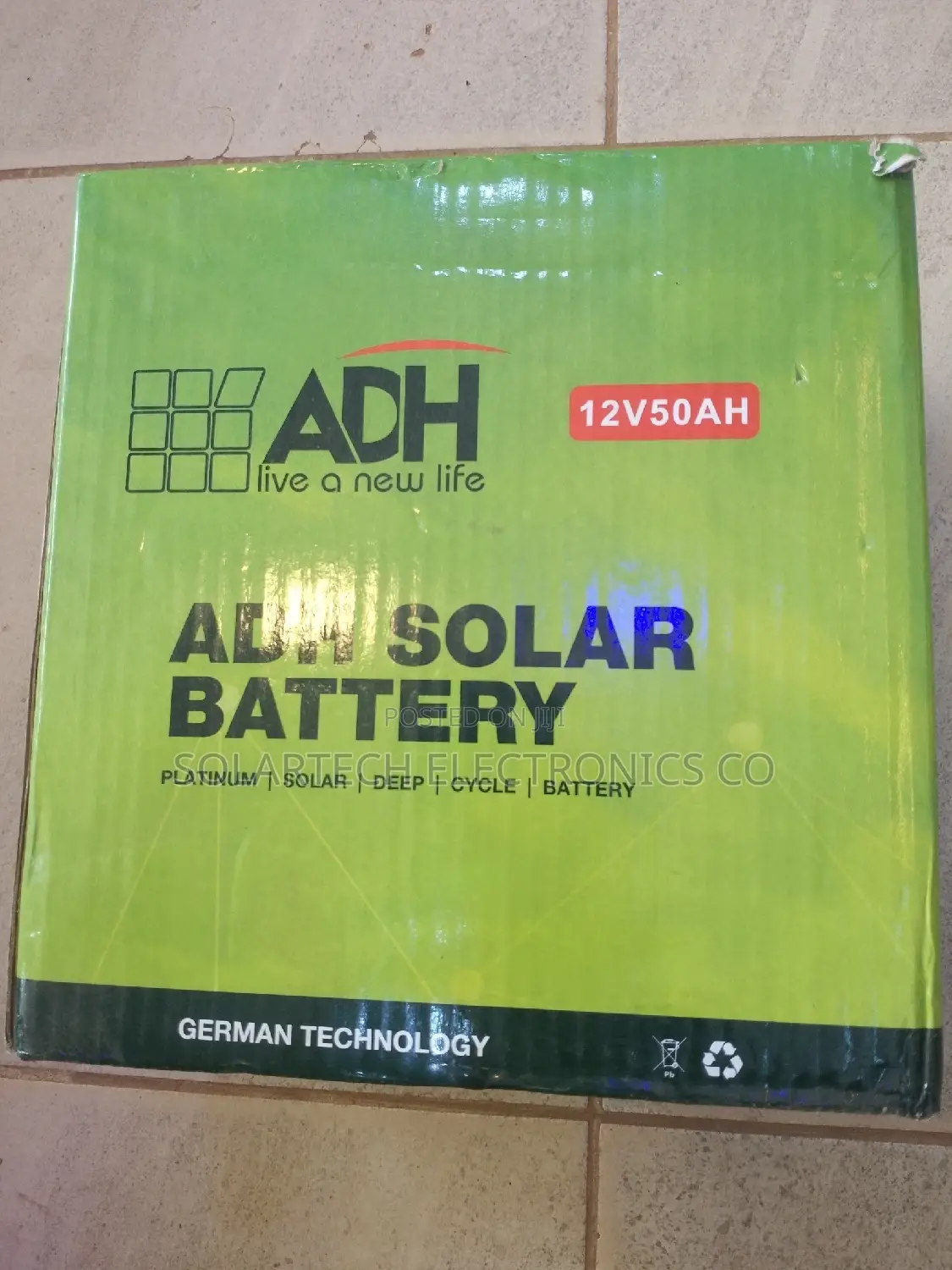 50 Amps ADH Solar Battery