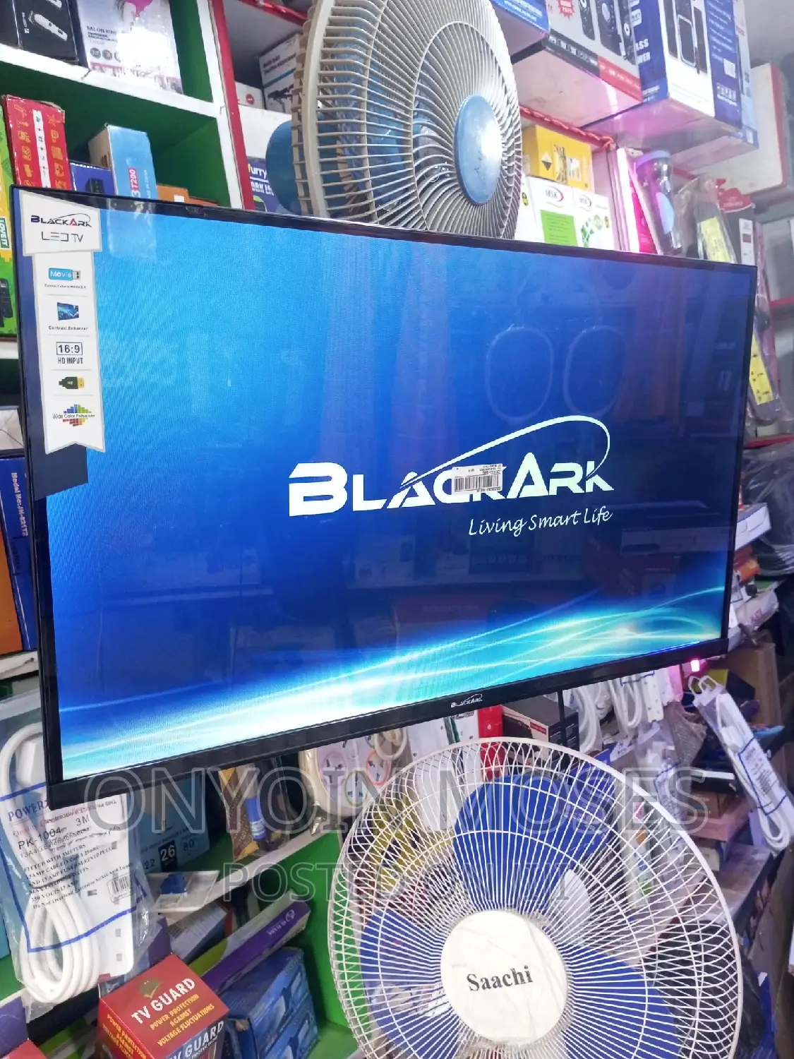 Brand New 32 Inches Blackark Digital Tv With Inbuilt Decoder