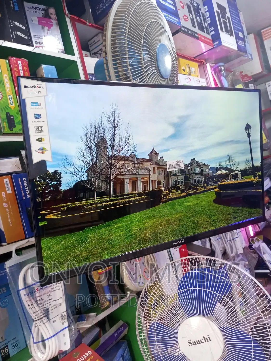 Brand New 32 Inches Blackark Digital Tv With Inbuilt Decoder
